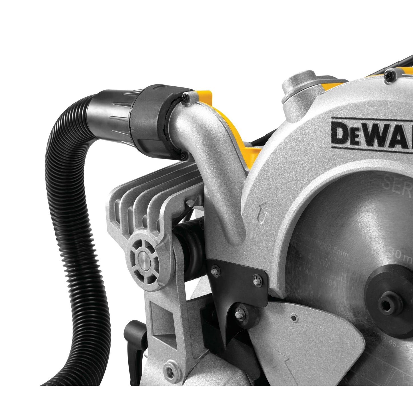 DEWALT DWS778-QS Troncatrice radiale compatta 250mm 1850W+ Sistema tracciatura XPS