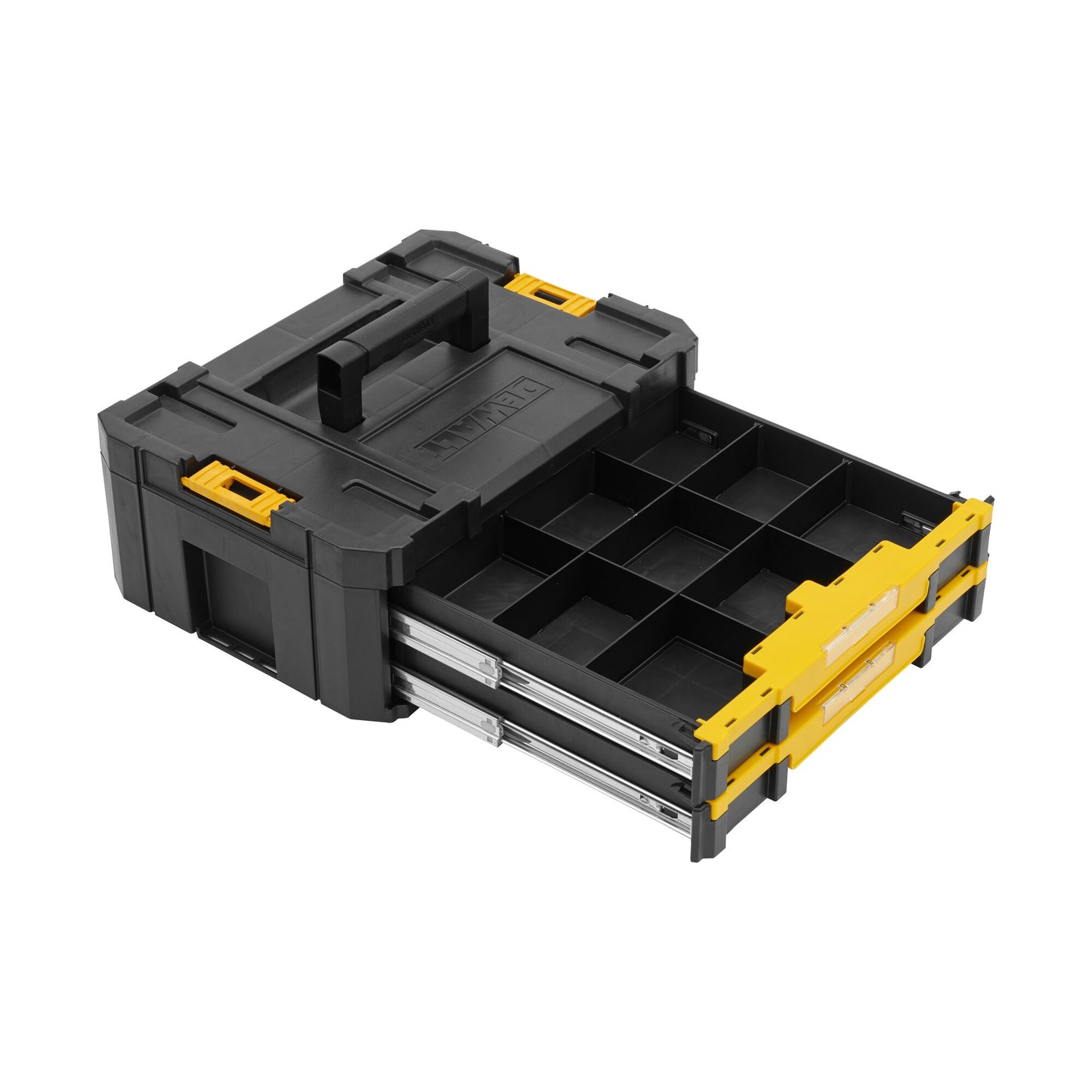 DEWALT DWST1-70706 TSTAK Coffret 2 tiroirs avec diviseurs