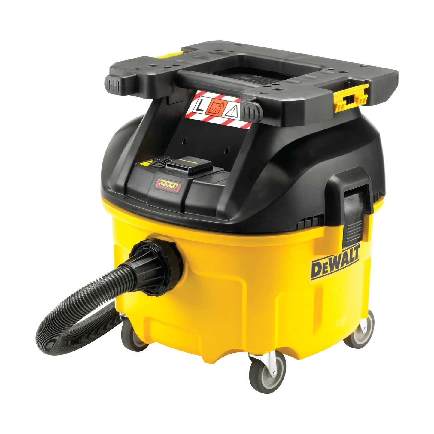 DEWALT DWV901LT-QS 1.400 Watt L-Klasse Industrie Nass- und Trockensauger 30 Liter