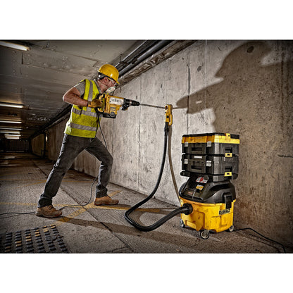 DEWALT DWV901LT-QS 1.400 Watt L-Klasse Industrie Nass- und Trockensauger 30 Liter