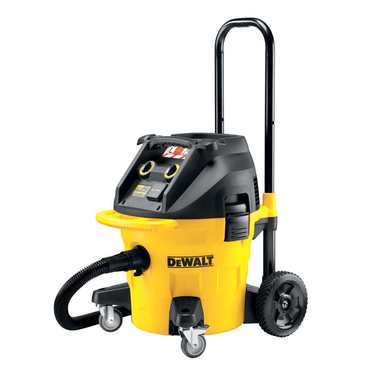 DEWALT DWV902L-QS Aspiratore solidi/liquidi Lt.38 1400W, classe L