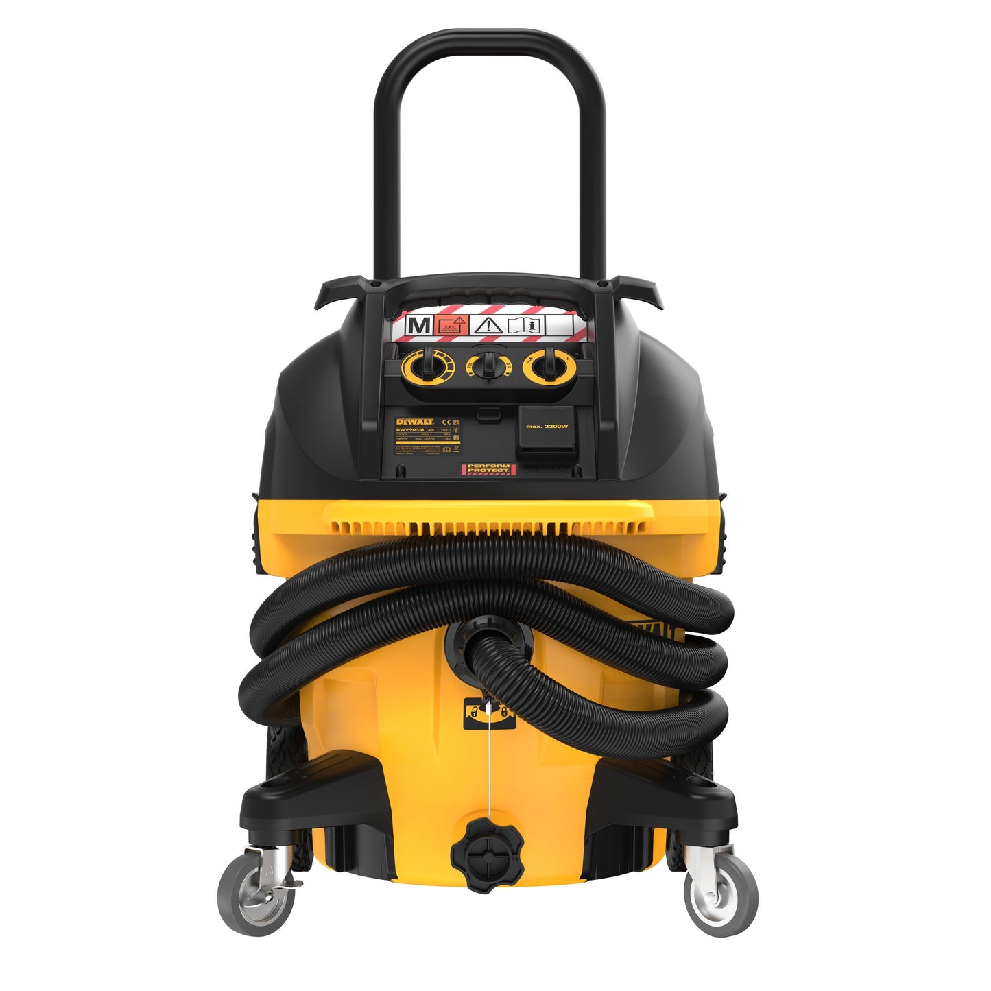 DEWALT DWV905M-QS Aspiratore solidi/liquidi 38L 1400W classe M