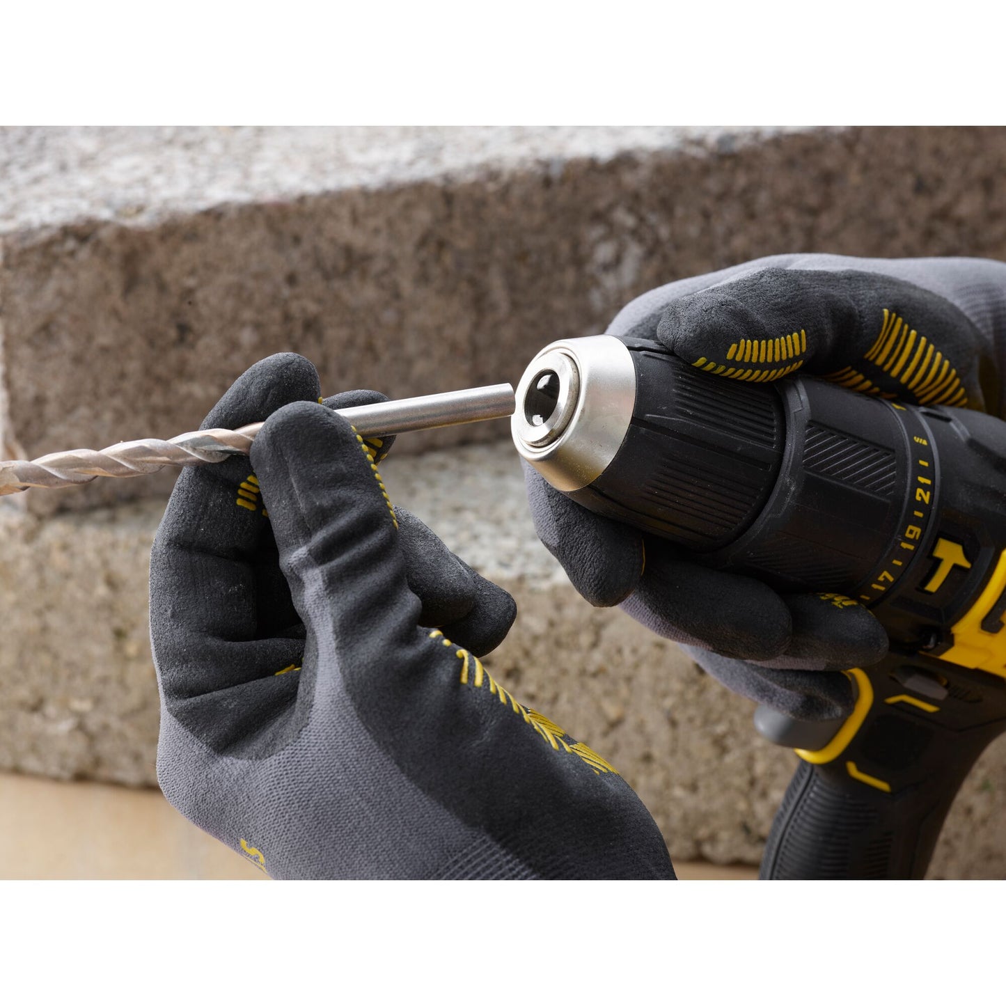 STANLEY FATMAX SFMCD711D22-QW V20 Cordless Hammer Drill with 2 x 2.0Ah Lithium Ion Battery and Kit Box