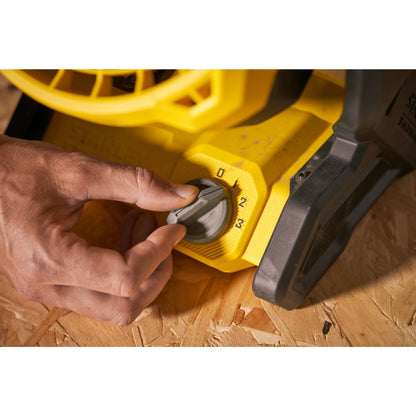 STANLEY FATMAX SFMCE001B-XJ V20 Akku-Ventilator, ohne Akku und Ladegerät