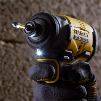STANLEY FATMAX SFMCF810B-XJ Visseuse à impacts 1/4'' brushless V20, sans batterie ni chargeur