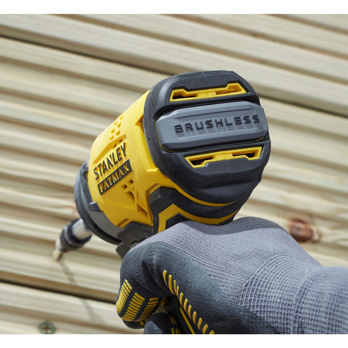 STANLEY FATMAX SFMCF820D2K-QW V20 Cordless Brushless Impact Driver with 2 x 2.0Ah Lithium Ion Battery and Kit Box