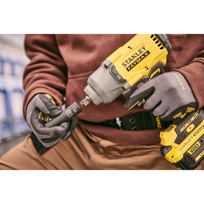 STANLEY FATMAX SFMCF940M1-QW V20 Cordless Brushless Impact Driver with 1 x 4.0Ah Lithium Ion Battery and Soft Bag