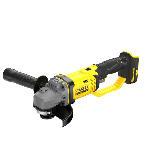 STANLEY FATMAX SFMCG400B-XJ Smerigliatrice angolare V20, senza batterie e caricabatteria