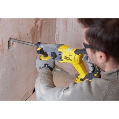 STANLEY FATMAX SFMCH900M22-QW Tassellatore SDS PLUS brushless V20, 2 batterie 18V 4.0Ah