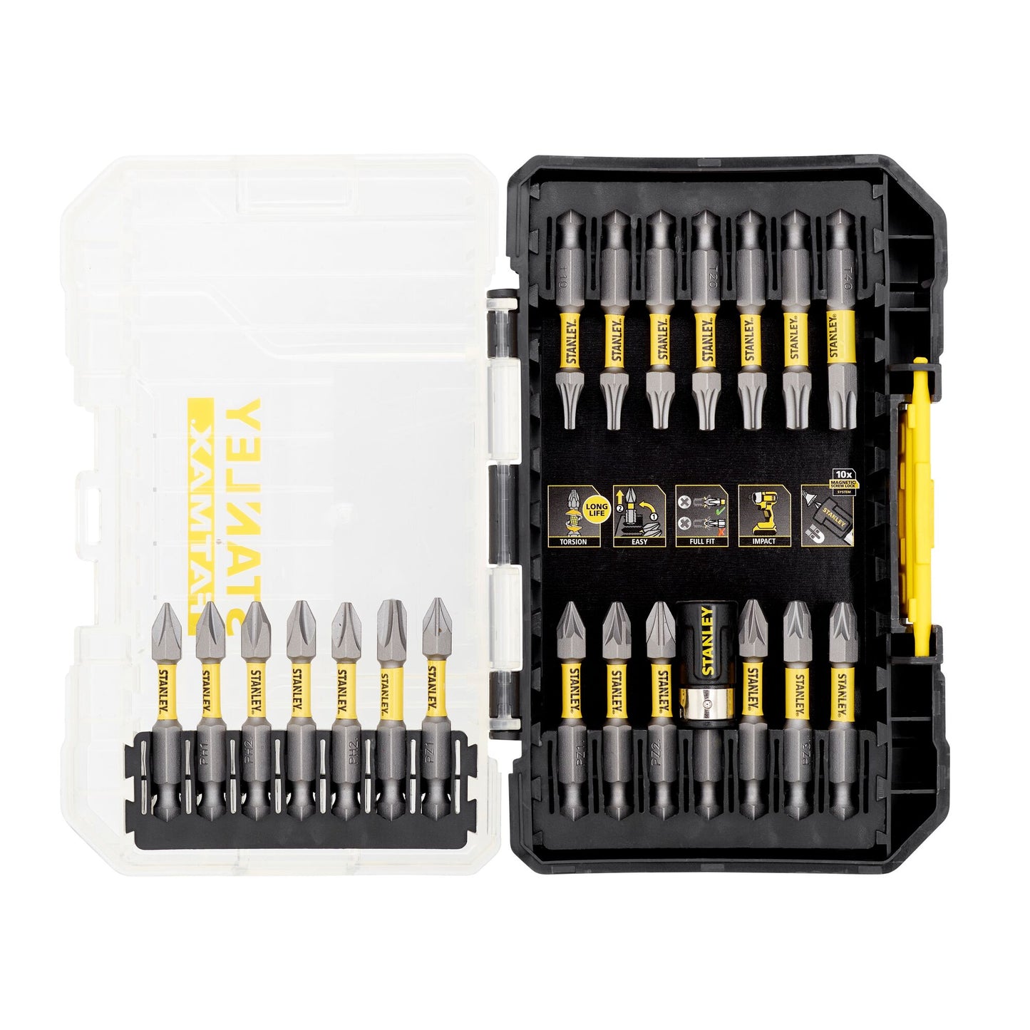 Stanley Fatmax STA88558-XJ 22-tlg. Torsion Schrauberbit-Set