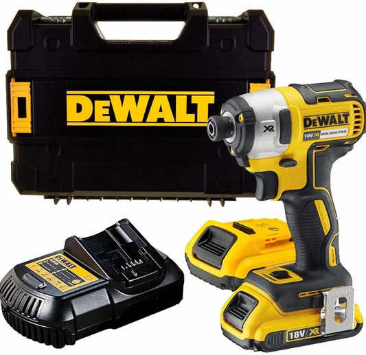 DEWALT DCF887D2-QW Avvitatori ad impulsi 2 batterie 18v 2.0Ah , 1/4”